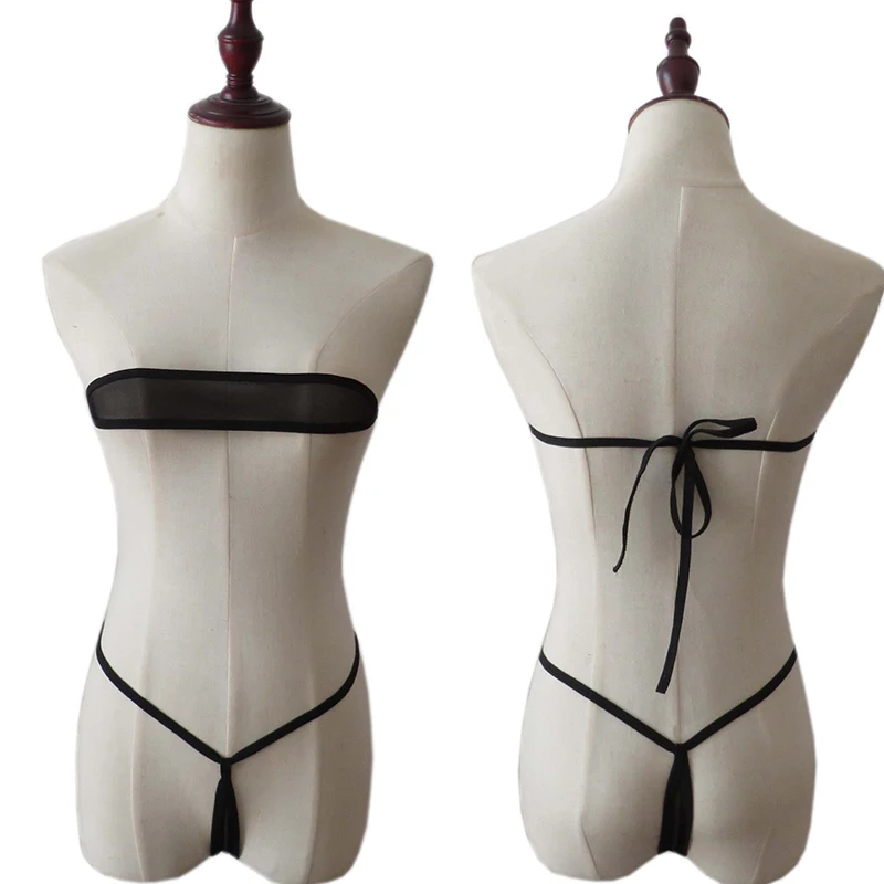 Микро Бикини 2020 сексуальная прозрачная пляжная одежда для загара купальники