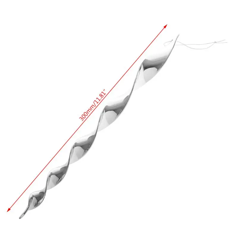 

5Pcs Bird Repellent Reflective Scare Rod Spiral Deterrent Control Hanging Device