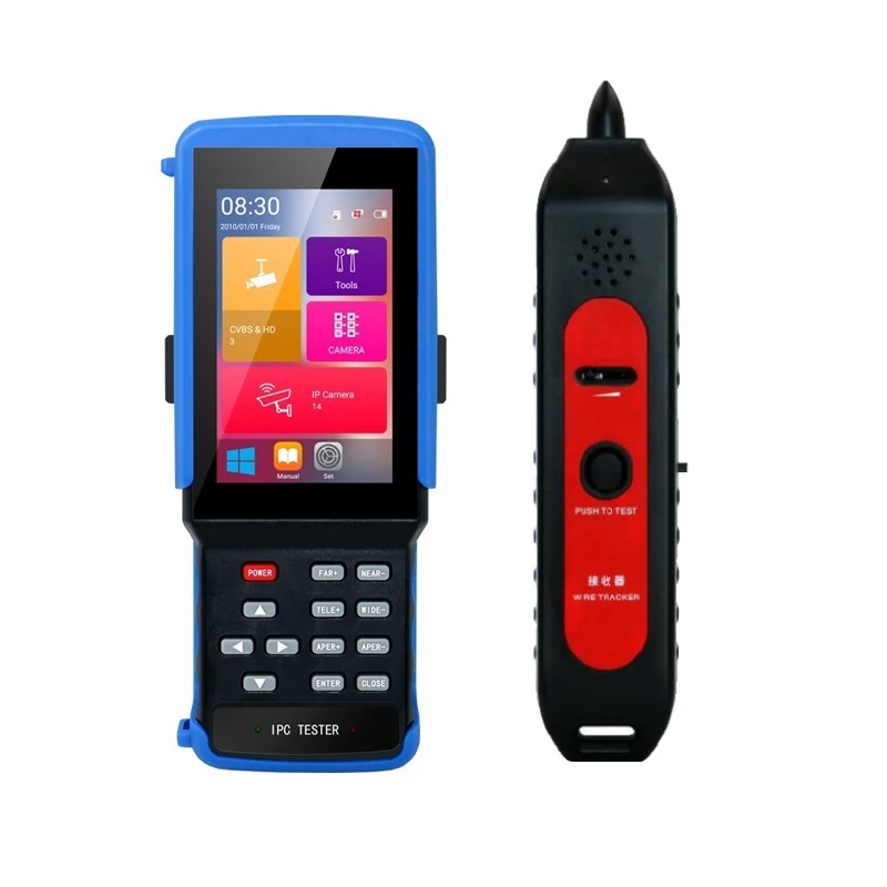 IPC 9310 4 3 &quot HD WiFi монитор AHD CVI TVI аналоговая CVBS RS485 5MP ip камера поддерживает POE ONVIF 4K H.265