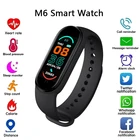 Смарт-часы M6 Band 6 Golbal, Android, фитнес-трекер, пульсометр, артериальное давление, часы, спортивные Смарт-часы PK mi Band