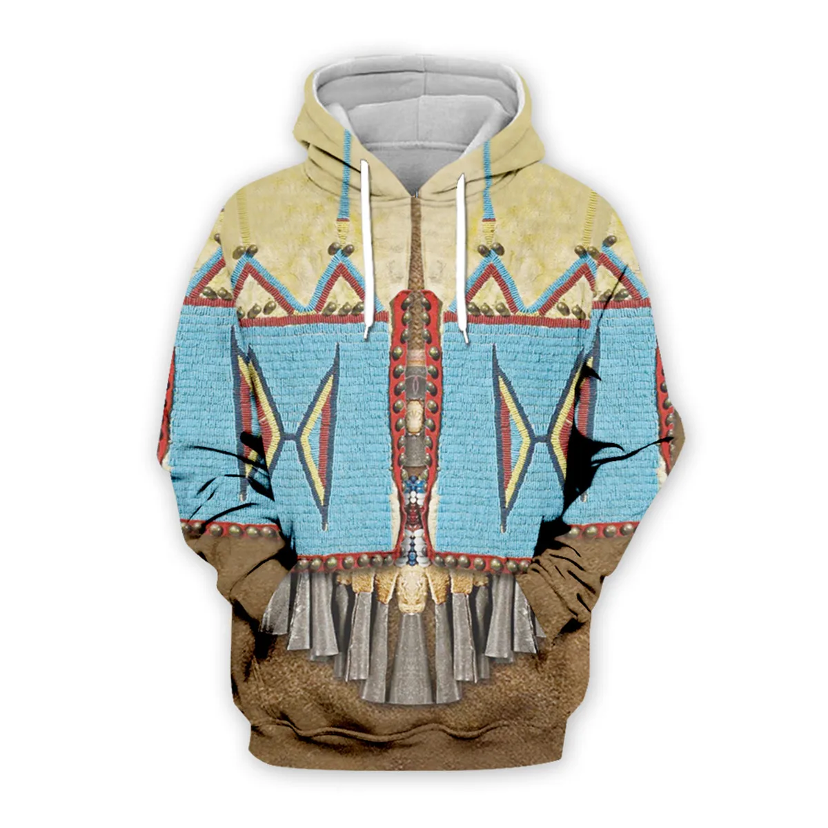 

3D Hoodies Printing Indian Native Men Women New Fashion Autumn Hooded Long Sleeve Unisex Pullover Tribal Culture Style