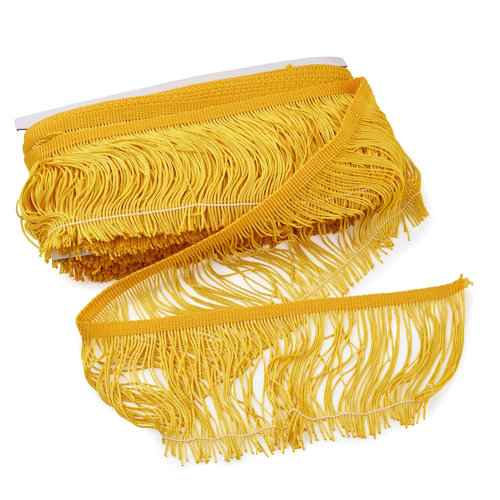 

10M 10cm Long Tassel Fringe Trim Lace Ribbon Tassels Sewing Trimming For Curtains Clothes Decoration DIY Jewelry Making