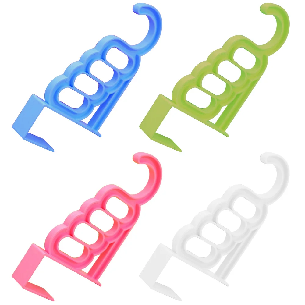 

Многофункциональные домашние аксессуары, складная вешалка для одежды, сушилка с 5 отверстиями для дверей ванной комнаты