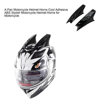 a pair motorcycle helmet horns cool adhesive abs stylish motorcycle helmet horns for motorcycle