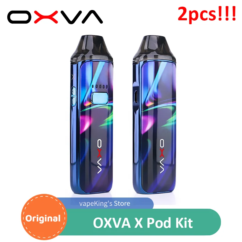 2 шт.! Оригинальный комплект OXVA X Pod с модом для электронной сигареты 1600 мАч