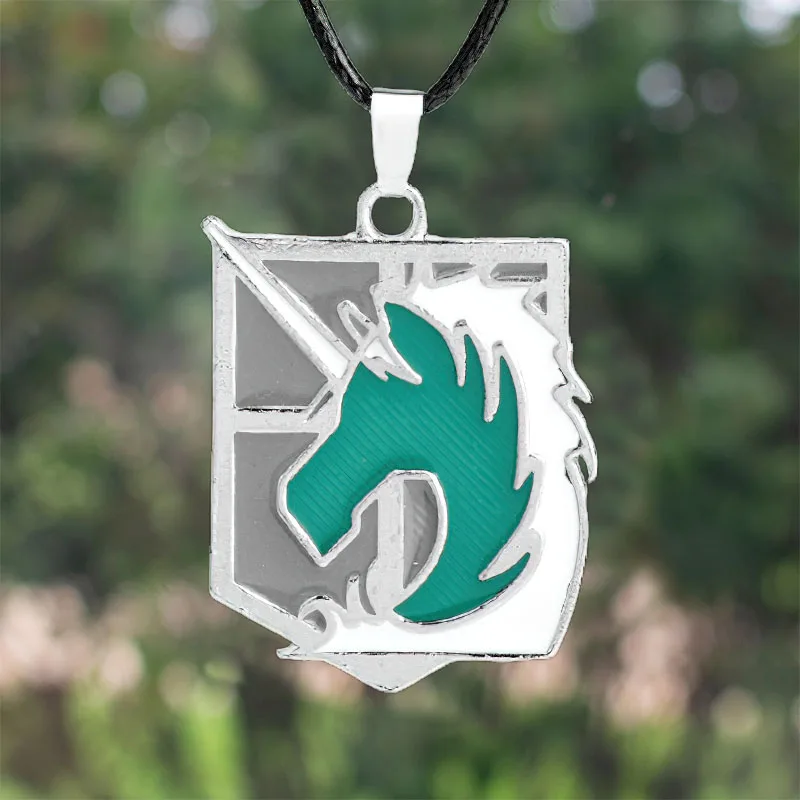 

Металлическое ожерелье для косплея из аниме «атака на Титан», эрены, ключ, ожерелье из искусственной кожи «No подвеска Kyojin Wings-Of-Liberty»