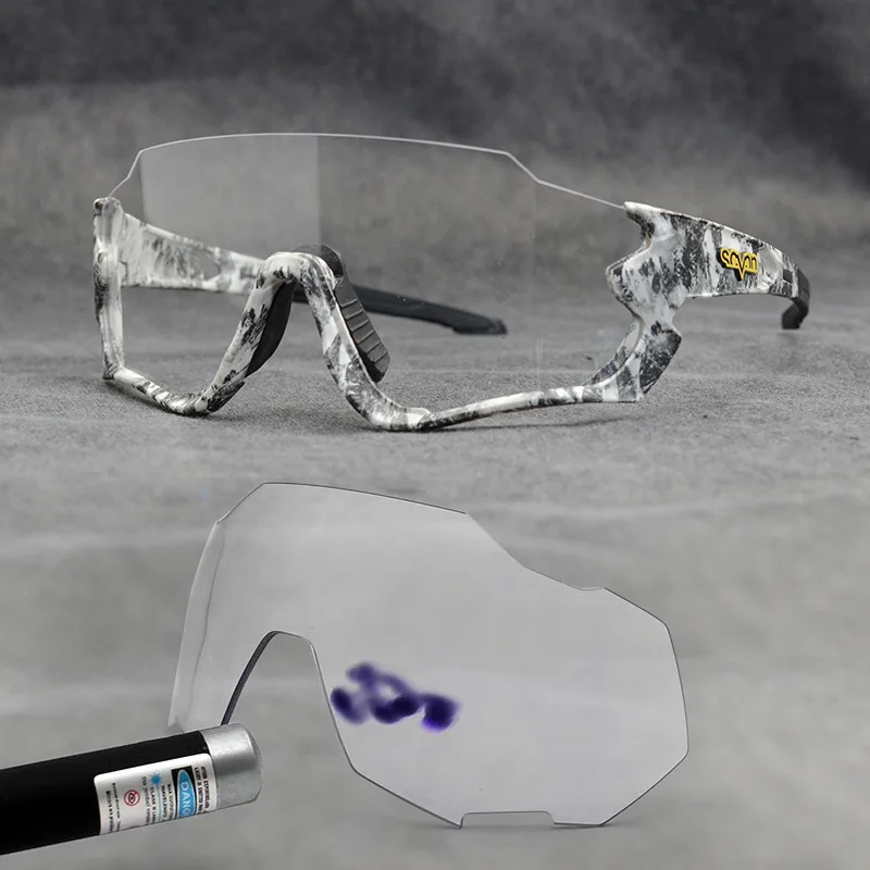 New Cycling Glasses Photochromic MTB Bike Goggles PeterOutdoor Sports Sunglasses For Men Women Eyewear 100 Foxe |