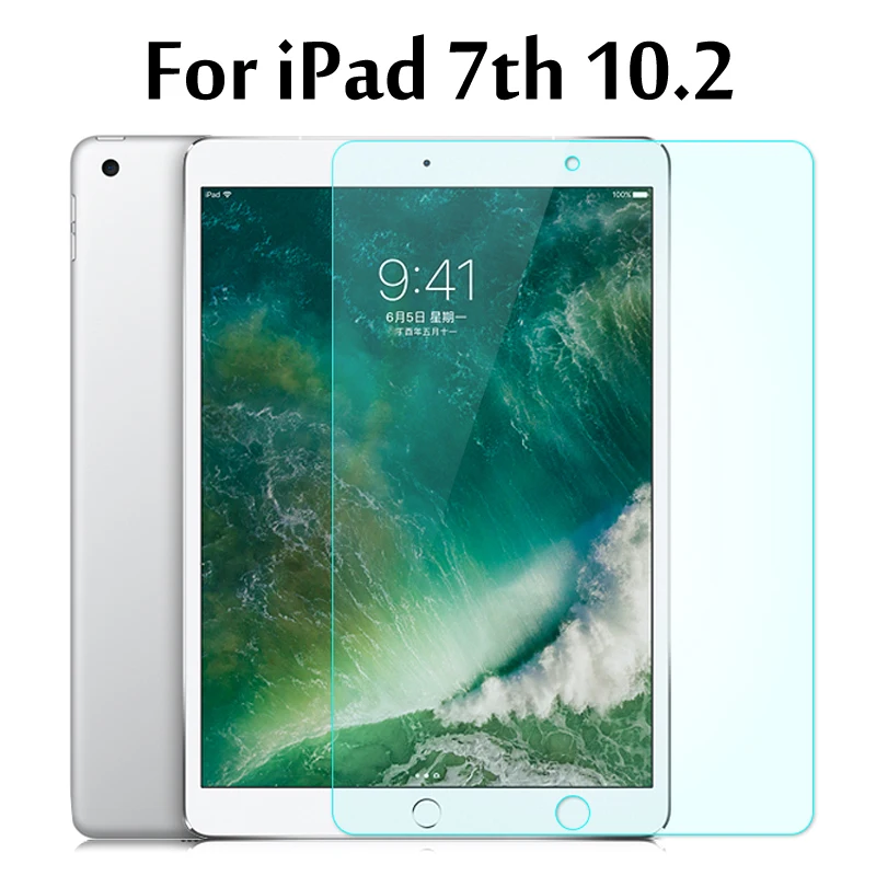 Закаленное стекло Мембрана для iPad 10 2 2019 стальная пленка планшета защита экрана