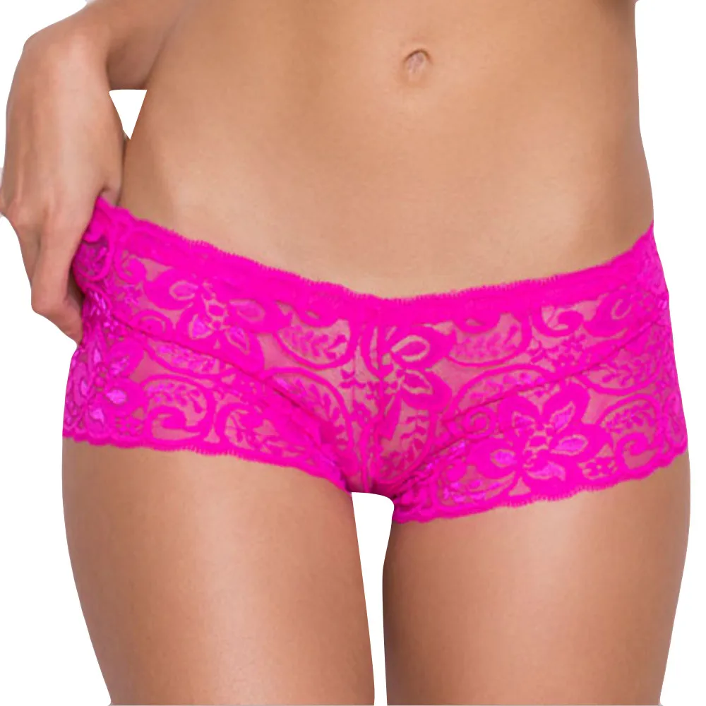 

Female Sexy Fashion Floral Hollow Exotic Underwear Transparent lace G-String Women Sexy Lace Lingerie Low-waist Thong Panties