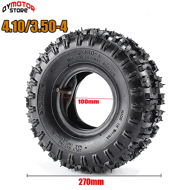 

Высокое качество 4,10/3,50-4 410/350-4 ATV Quad Go Kart 47cc 49cc массивная внутренняя камера шины 4,10-4 подходит для всех моделей 3,50-4 4-дюймовых шин