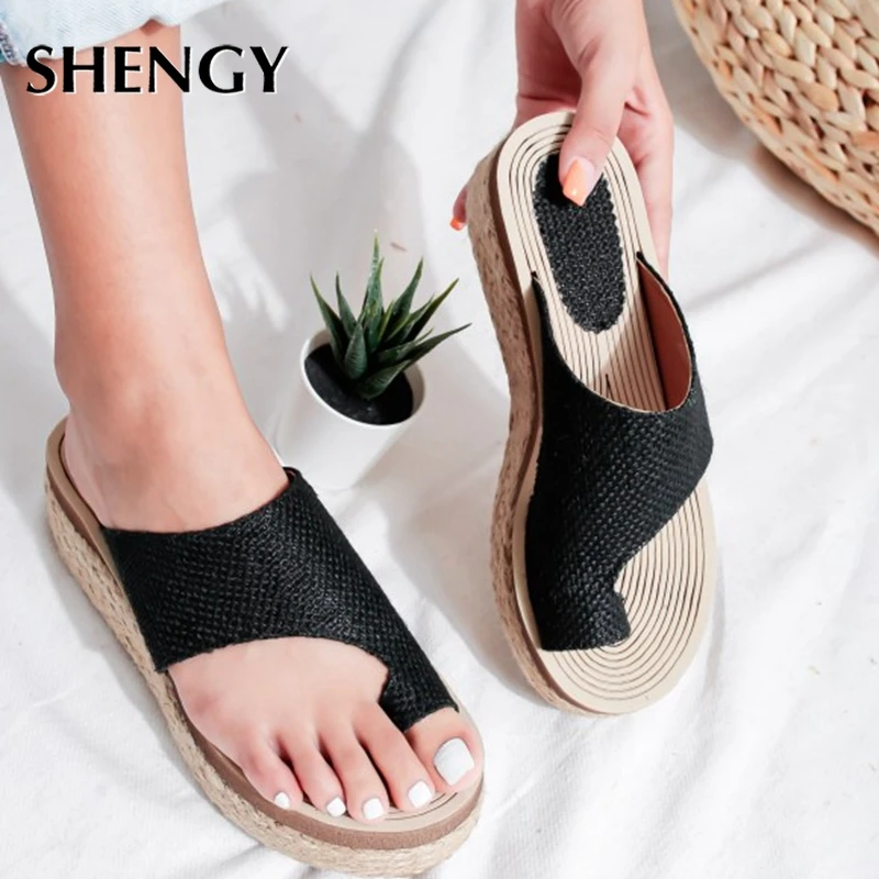 

2020 Fashion Thick Bottom Sandals Women Flower Shoes Women Sandals Summer Heel Anti Skidding Beach Shoes Slipper