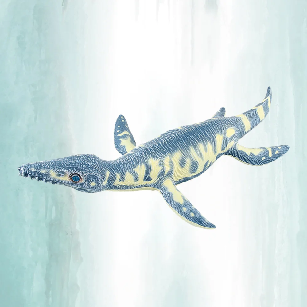1 шт. моделированная игрушка Liopleurodon мягкая пластиковая в виде акулы|Игровые