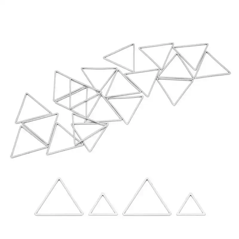 Серебро 925 ювелирные изделия подвески из нержавеющей стали Открытый ободок DIY