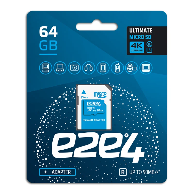 Карта памяти e2e4 microSDXC Ultimate Class 10 UHS I U3|Карты памяти| |