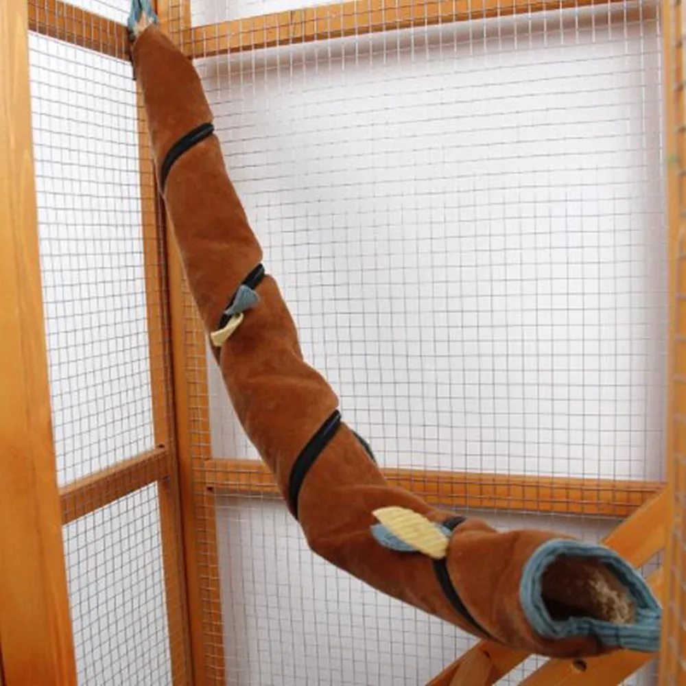 1 шт. длинный тоннель для животных крыса хорька игрушка хомяк трубка маленького