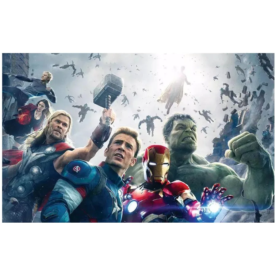 

Алмазная 5D картина «сделай сам», вышивка крестиком с изображением людей Мстителей, супергероев, мозаика с рисунком, домашний декор, подарок,...