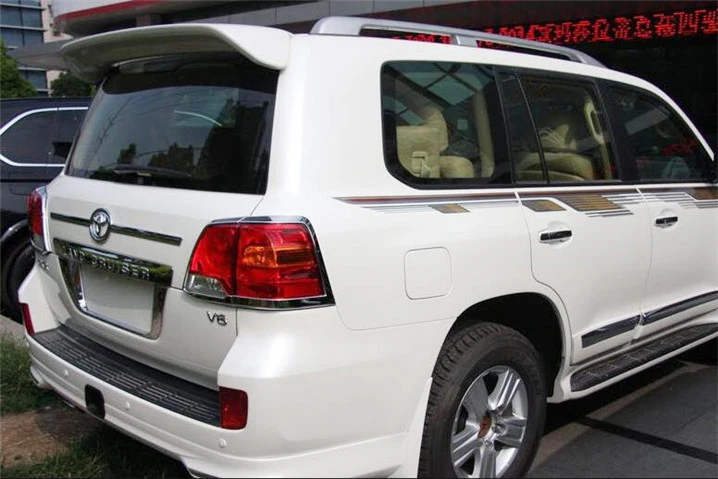 Спойлер для Land Cruiser 150 2008-2016 Toyota FJ200 спойлер из АБС-пластика цвет заднего крыла