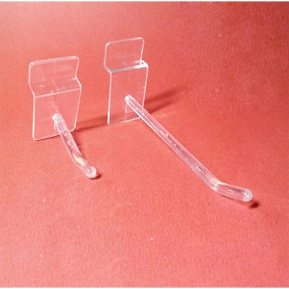 

Shelf Plastic Hook Trough Slot Plate Board Hanging Hook L15cm Storage Commodity Display Rack Shelf Hanger 5cm 10cm