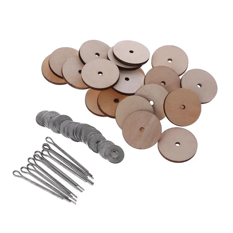 10 наборов деревянных разъемов для ручного изготовления плюшевых мишек детские