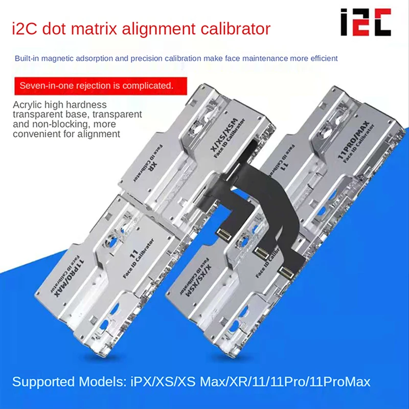 

I2C 7IN1 Lattice Face ID Alignment Calibrator Fixture For Iphone X XS XSMAX XR 11 11PRO 11PROMAX Mobile Phone Face Maintenance