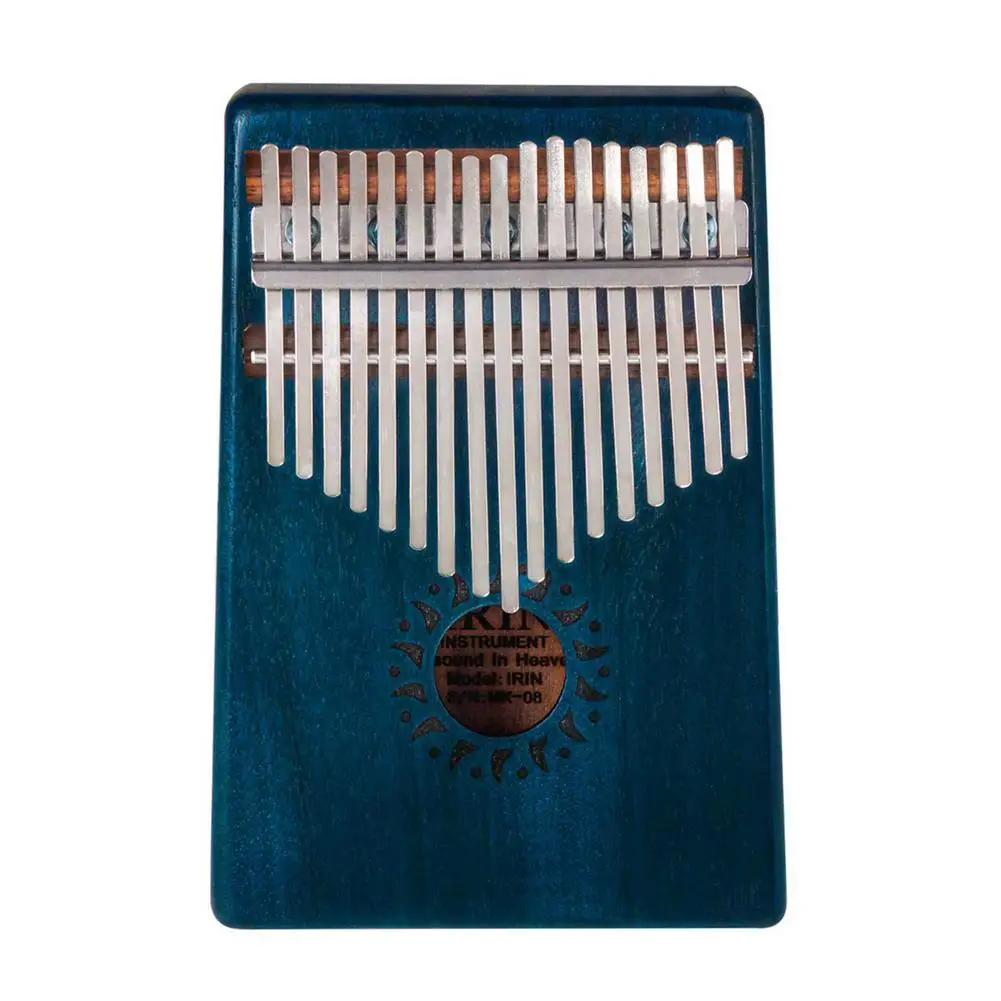 

17 клавиш, калимба, пианино для большого пальца, простой в освоении музыкальный инструмент, портативное пианино для большого пальца с инстру...
