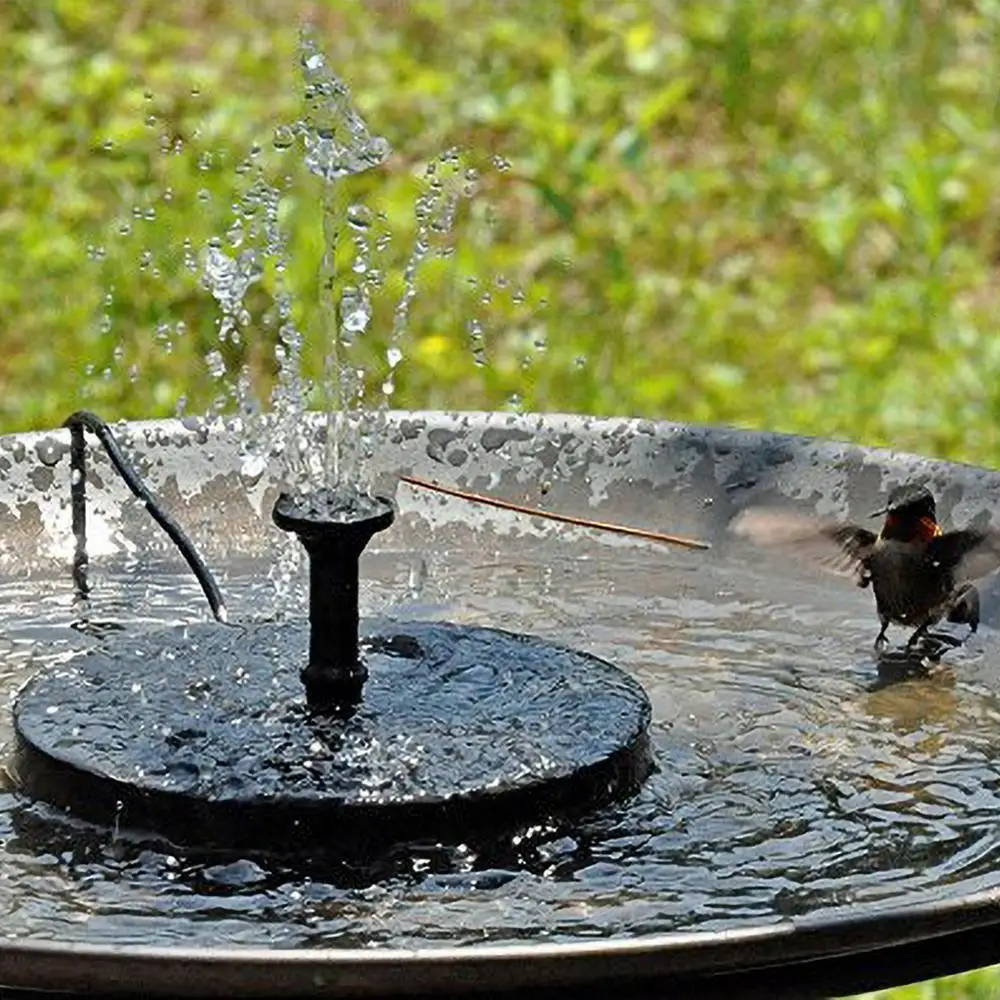 Насос для фонтана солнечная помпа сада внутреннего дворика микро-водяная