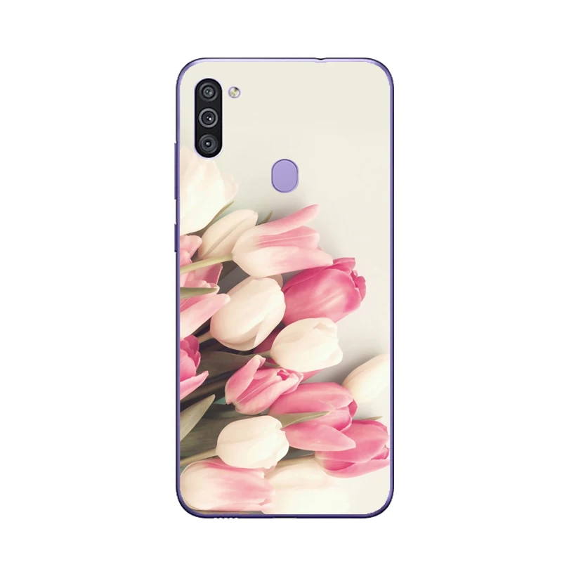 Мягкий чехол из ТПУ для Samsung M31 M315F 6 4 дюйма силиконовая задняя крышка Galaxy M11 M21