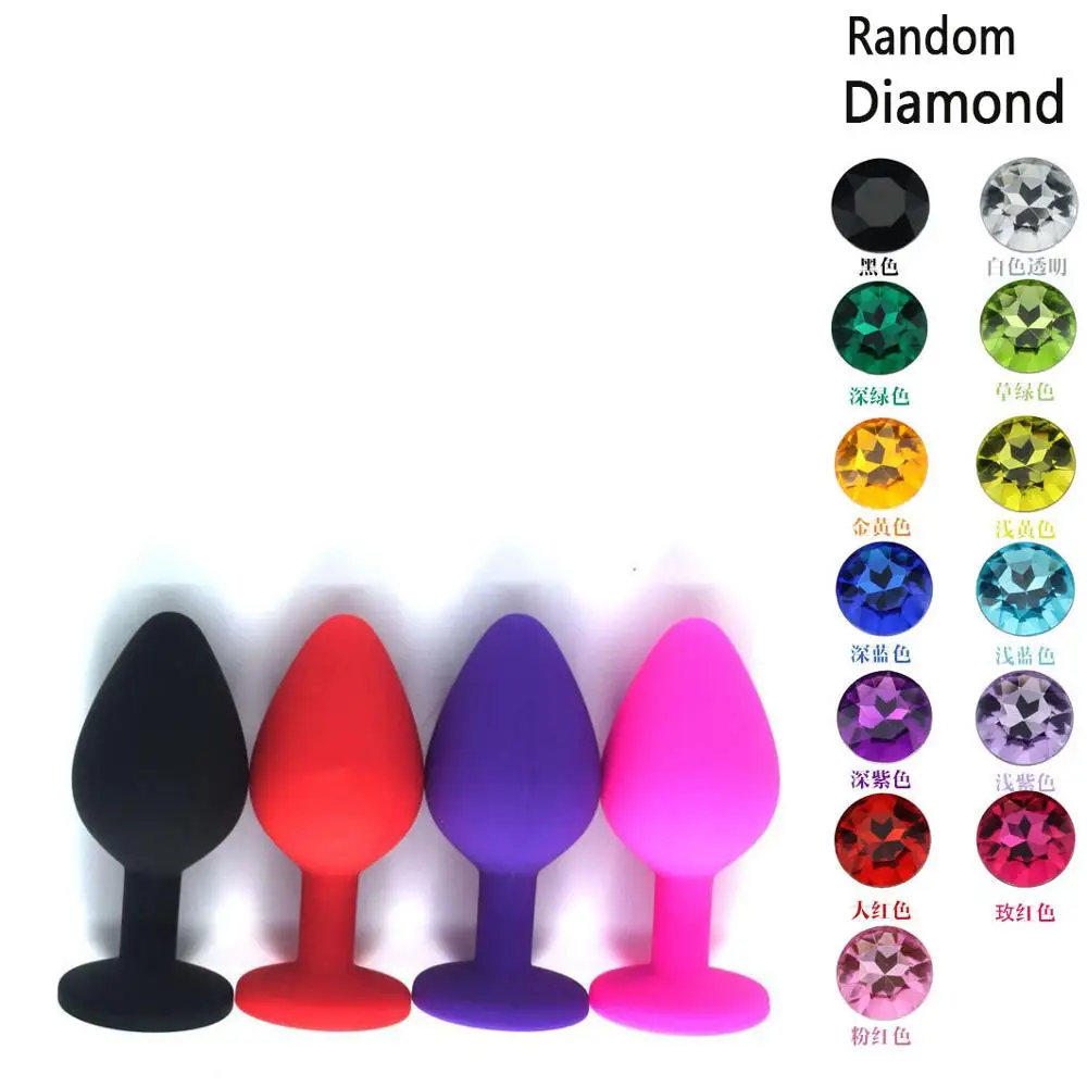 Силиконовая Анальная пробка для заднего двора мужчин и женщин Мужская со