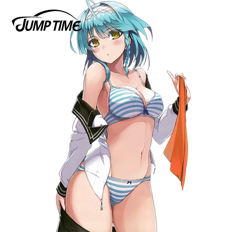 JumpTime 13 см x 7 5 JDM аниме Shinmai Maou no Testament наклейка на окно Стайлинг автомобиля