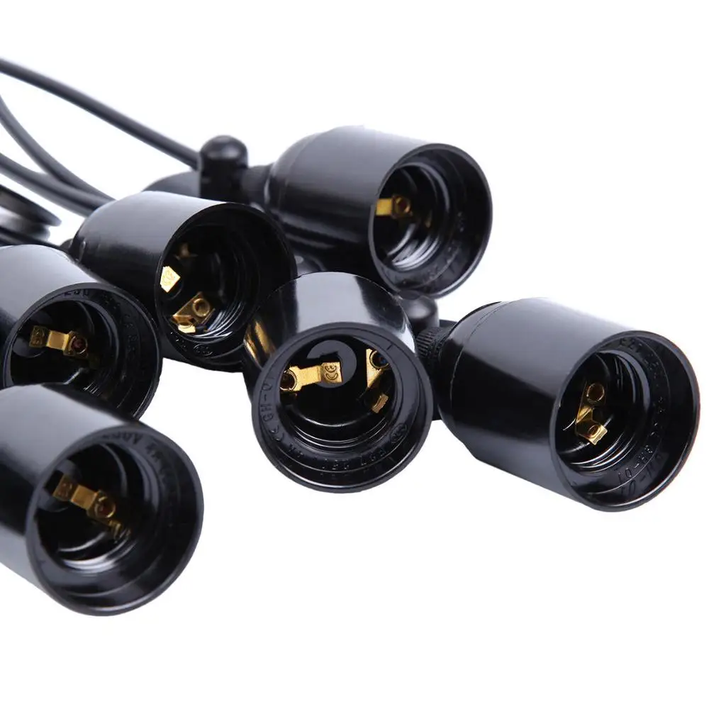 Современные 6 головок Люстра Потолочный светильник паук промышленный подвесной