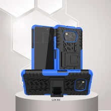For Xiaomi Poco X3 Pro Case Armor Rubber Silicone Phone Kickstand Case Cover For Xiaomi Poco F3 Cover For Xiaomi Poco M3 X3 NFC