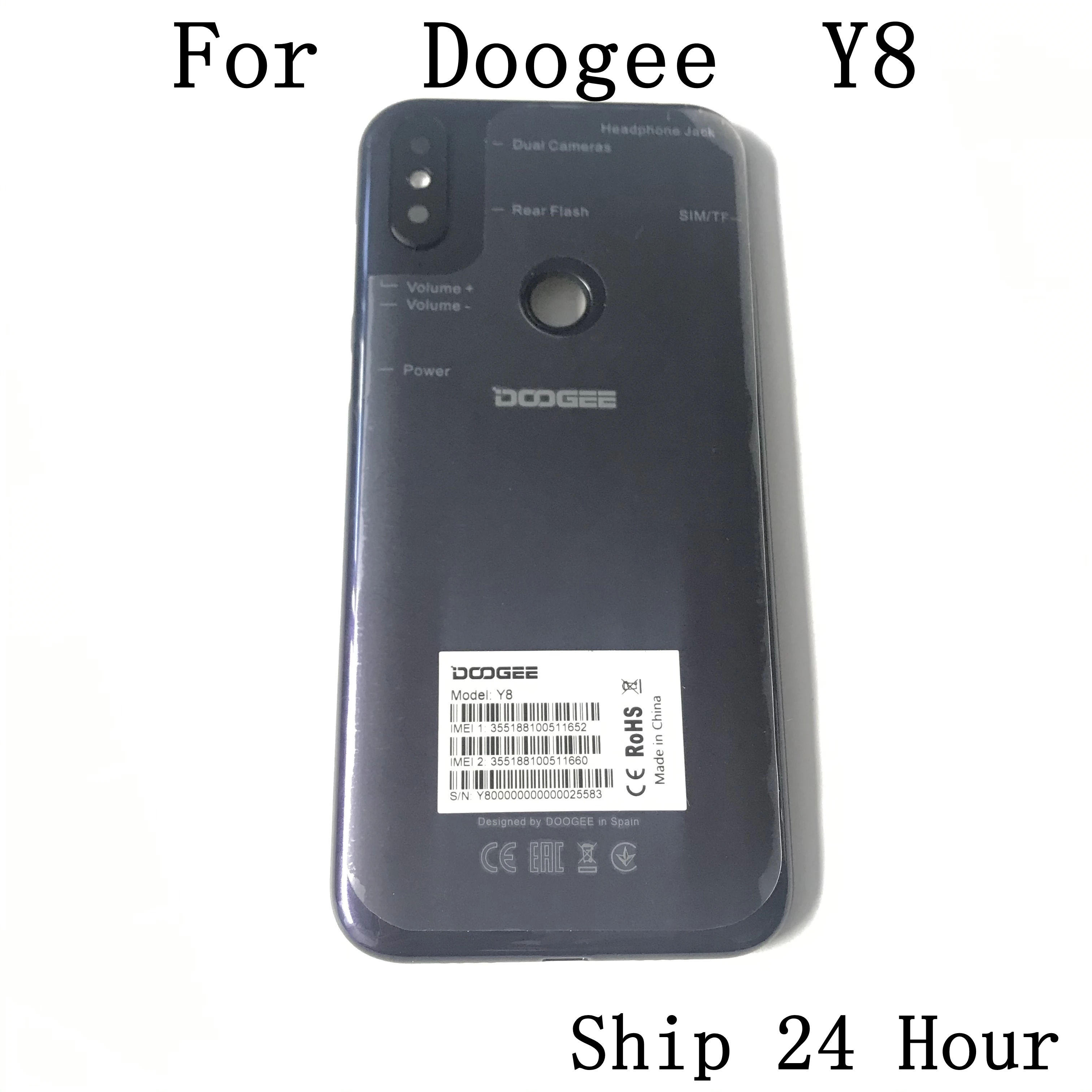 Doogee Y8 используется защитный чехол для аккумулятора Для ремонт починка Замена