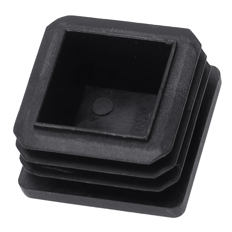 

Plastic Square Blanking End Caps Tubing Tube Inserts