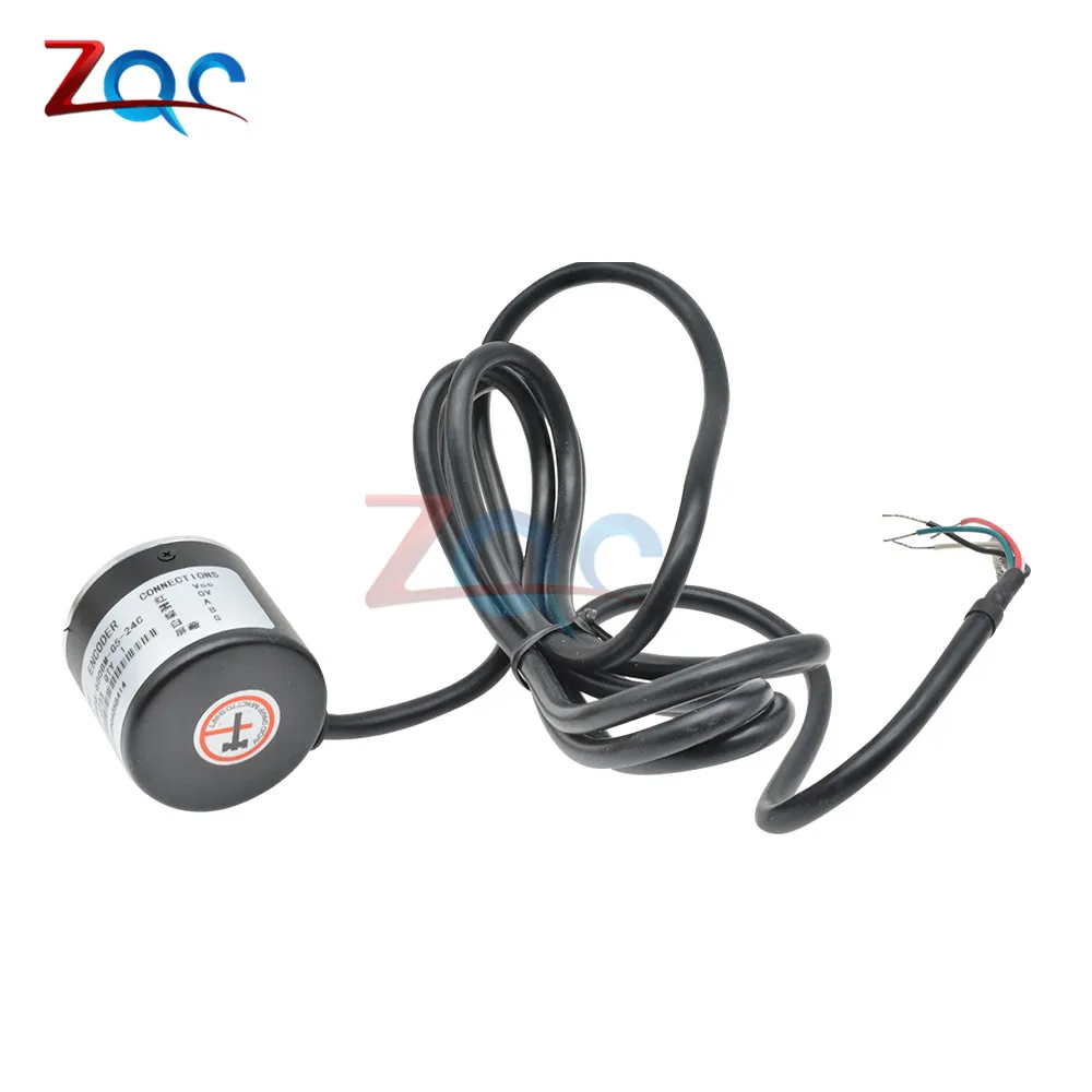 360 P/R 600 P/R кодер DC 5 V-24 V кодер 360p 600 инкрементный поворотный AB 2 этапа: 6 мм вал костюм для измерения смещения