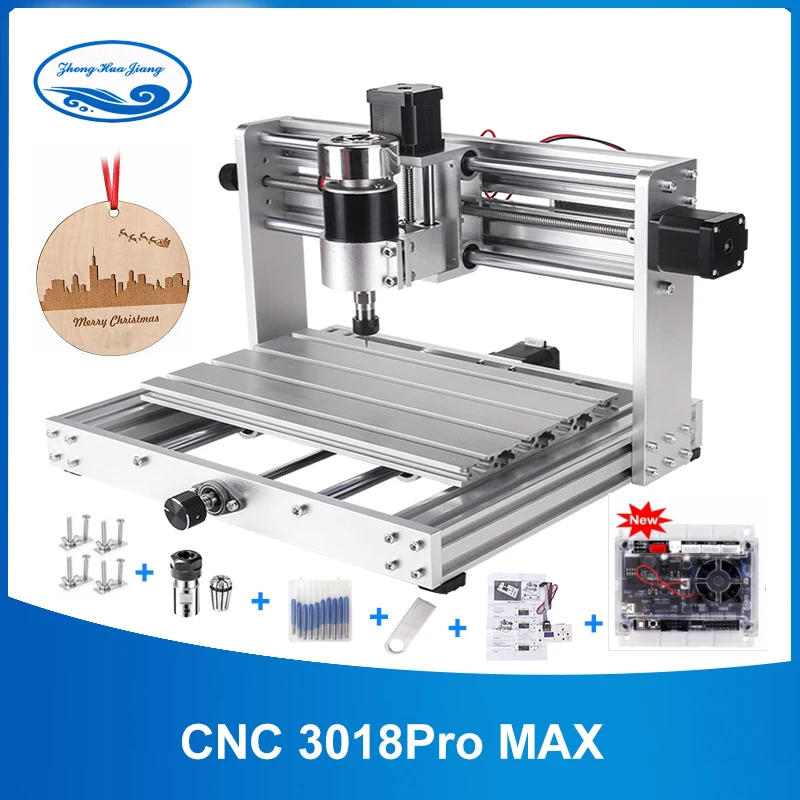 CNC 3018pro-металл с ER11 GRBL управлением с шпинделем 200 Вт, 3 оси pcb фрезерный станок, Diy древесины маршрутизатор Поддержка лазерной гравировки