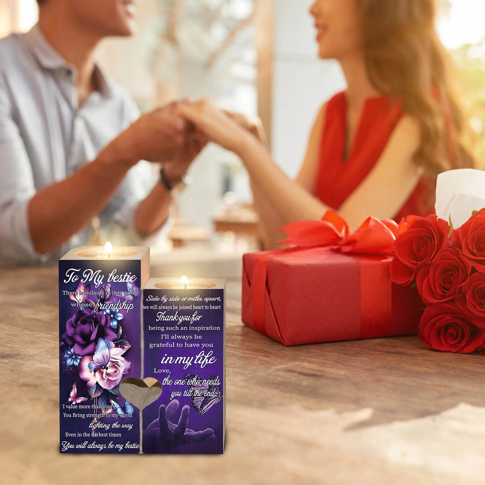 Романтический подсвечник для свечей восковой с ложкой керамические натуральные