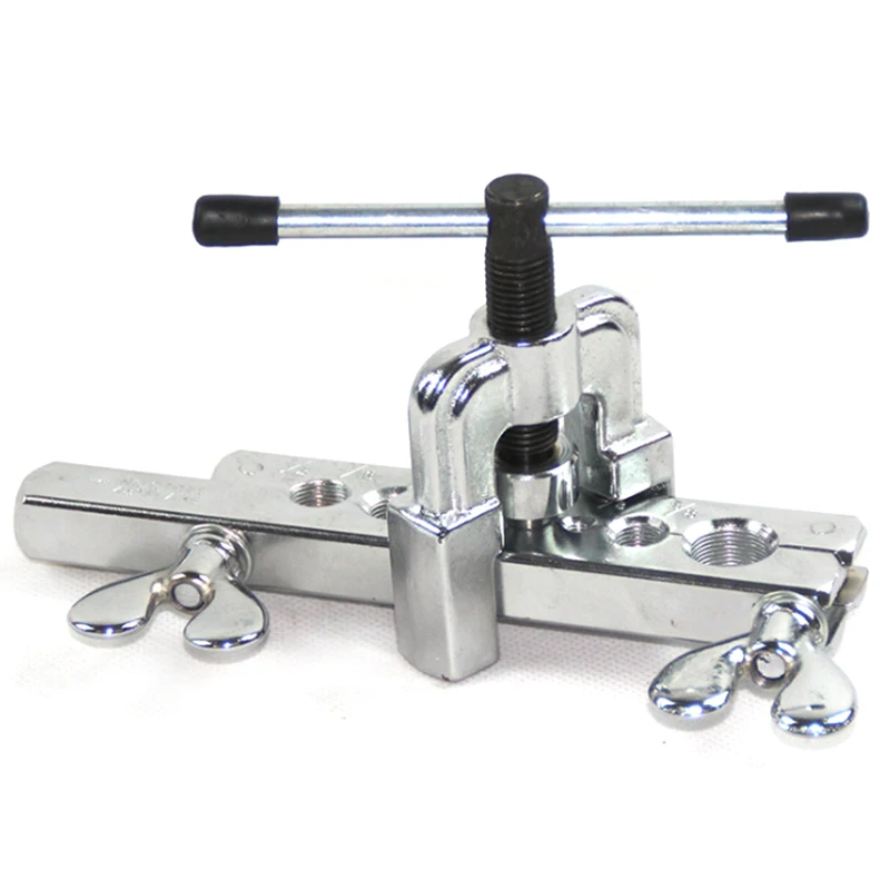 

7 Dies Tubing Pipe Flaring Tools Set, 3/16 Inch-5/8 Inch (5-16MM) 45 Heart-Shaped Cone Kit, Suitable for Water-Air Refrigeratio