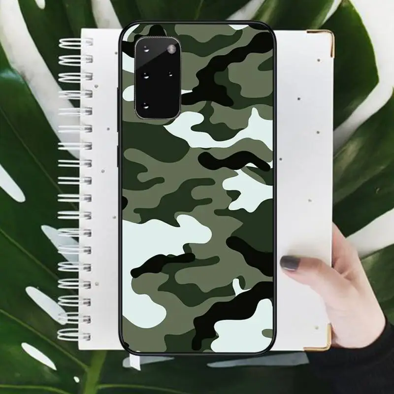 

Camouflage Pattern Camo military Army Phone Case For Samsung galaxy S 9 10 20 A 10 21 30 31 40 50 51 71 s note 20 j 4 2018 plus