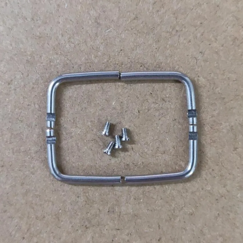 Запчасти для часов аксессуары корпуса из нержавеющей стали L образная форма