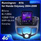 Runningnav для Honda Odyssey 2004 2005 2006 2007 2008 Tesla Тип Android автомобильное радио мультимедийный видеоплеер навигация GPS
