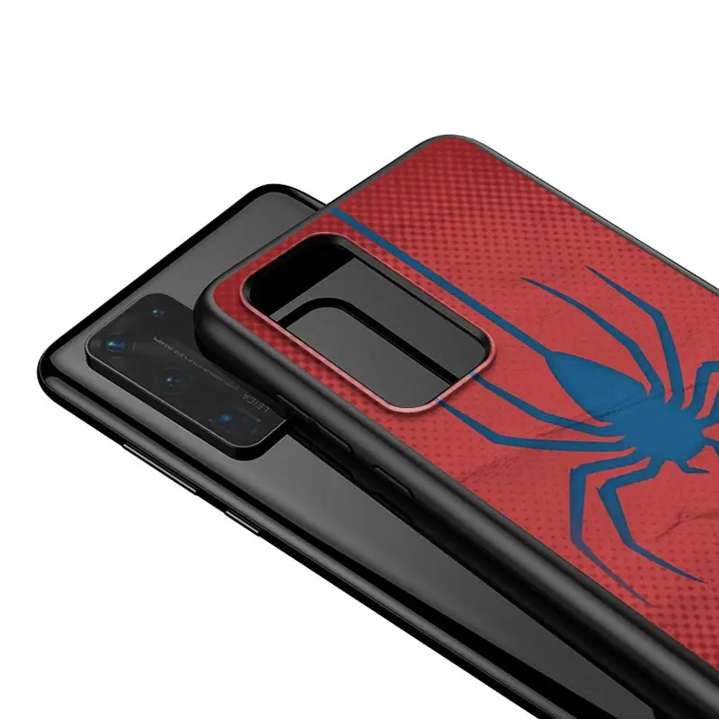 Чехол для телефона с логотипом Marvel Человек-паук Huawei P40 P30 P20 P50 Pro Plus P10 P9 P8 Lite 2019 2017 RU E