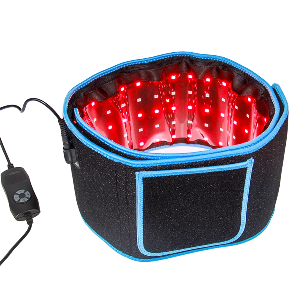 Class II medicinal 660nm 850m red light therapy lower back pain relief belt for health