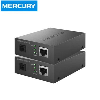 

Mercury Single Model RJ45 & SC порты, сетевой переключатель MC11A-3 + MC11B-3-20km-play и plug