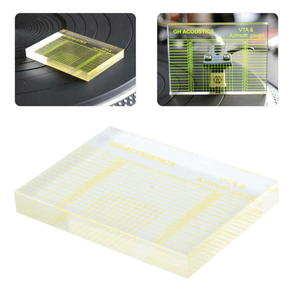Фонограф Tonearms VTA измеритель азимута выравнивающий блок линейка аксессуар для