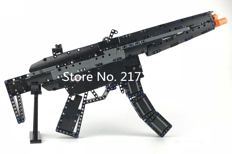Новая военная серия набор строительных блоков для модели субстантора Heckler & Koch MP5