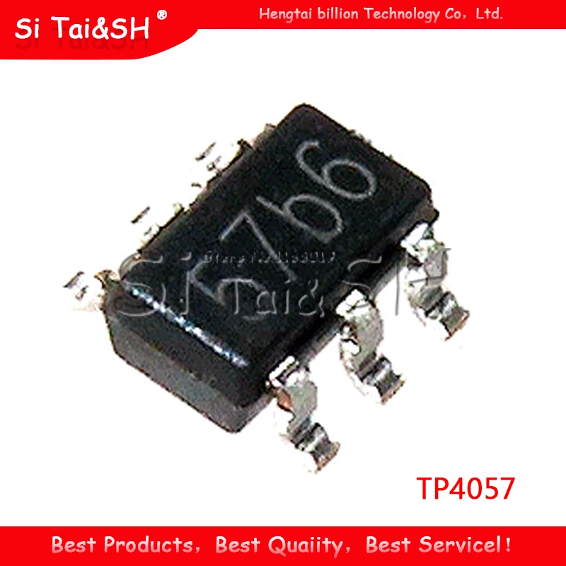10 шт/TP4057 57BA 57B0 57B IC 500mA SOT-23-6 | Электронные компоненты и принадлежности