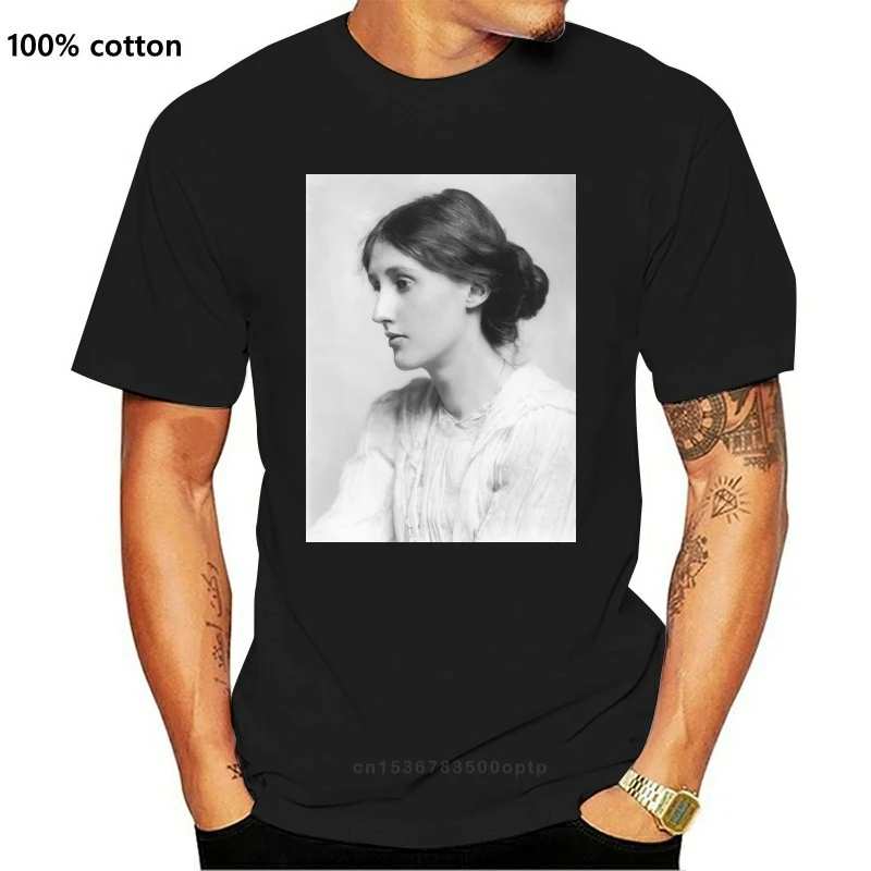 

Новая мужская футболка virginia woolf (1902), Классическая футболка с принтом, футболки, топы