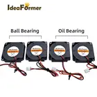 Вентилятор для 3D-принтера 4010 с шарикоподшипником или масляным подшипником, 1 шт., 4010 мм x 40 мм x 10 мм, 12 В24 В, турбо вентилятор радиатора