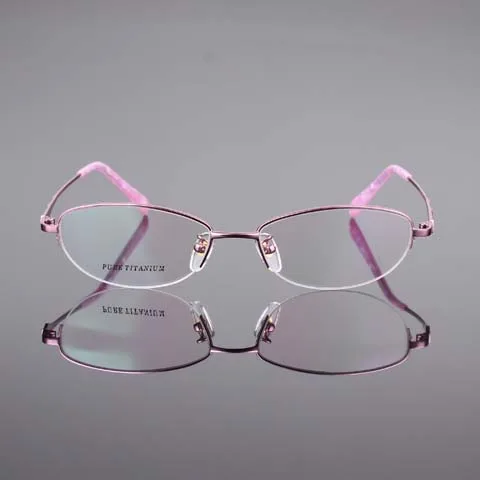 Новинка 8283 модная оправа для очков Женская оптическая титановая | Аксессуары