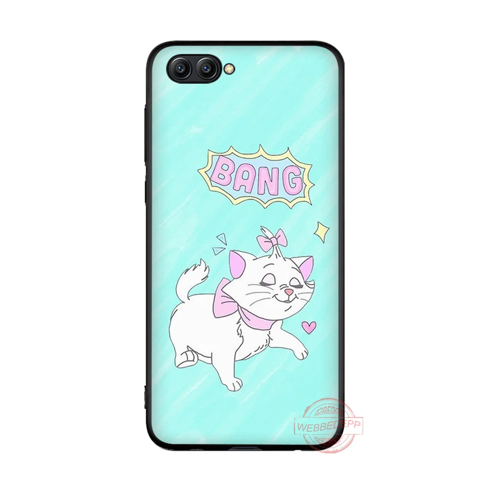 WEBBEDEPP AristoCats Marie Cats TPU Phone Case for Honor 6A 7A 2GB/3GB Pro 7C 7X 8X 8C 9 10 Note10 8 Lite |